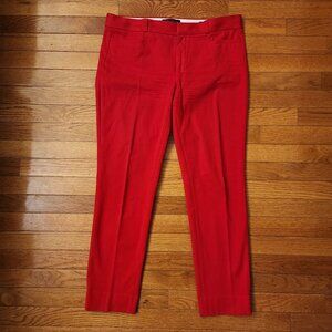 Banana Republic Red Slacks